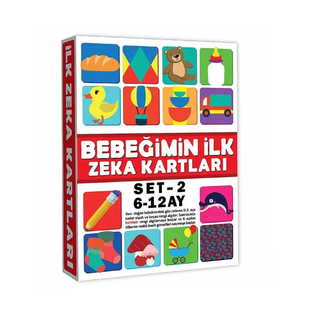 İthalat® 2205 Eğitici Kartlar 6-12 Ay Zeka Kartları Fiyatı, Yorumları ve Özellikleri