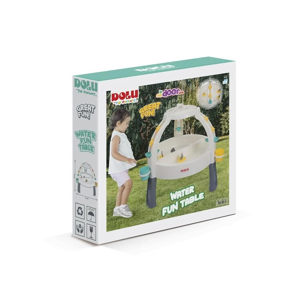 İthalat® 2674 Eğlenceli Çeşme Kum ve Su Masası -Dolu