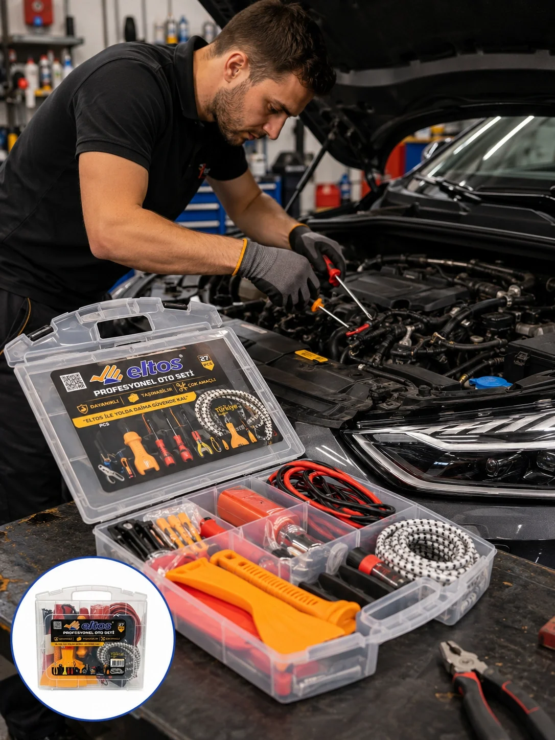 İthalat® 27 PARÇA OTO PRO SETİ