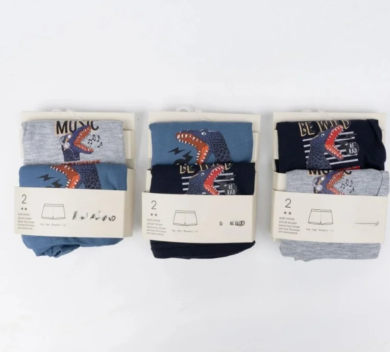 İthalat® 2li Erkek Boxer K128638 (tek adet fiyatıdır)