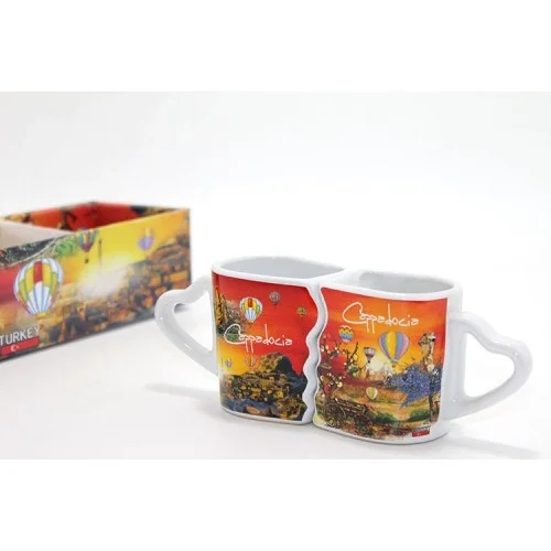 İthalat® 2'li Yöresel Kupa Bardak Seti