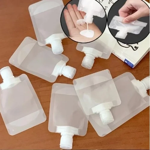 İthalat® 3 Adet 100ml Krem Şampuan Kabı Tekrar Kullanılabilir Set