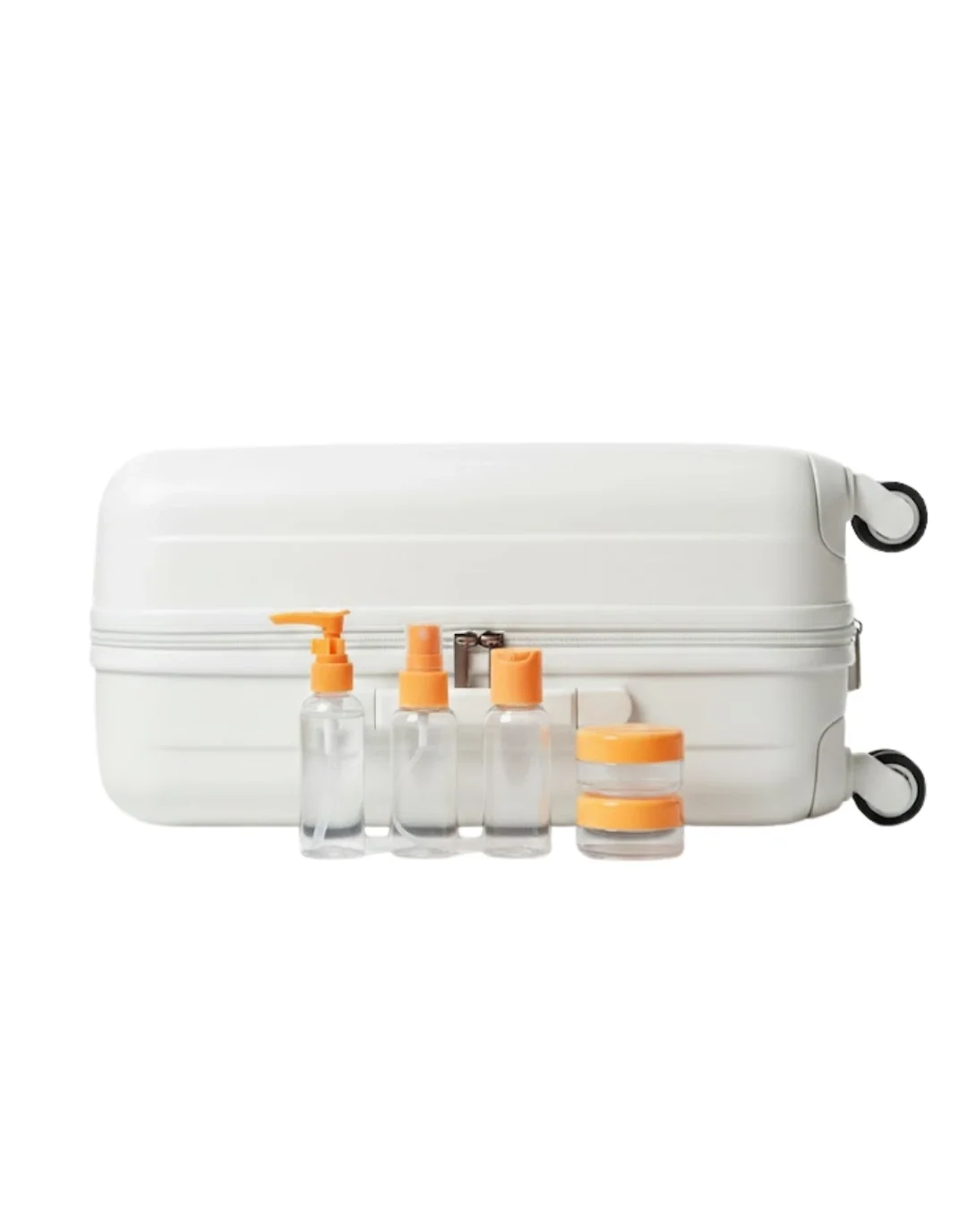 İthalat® 30 ml 5’li Seyahat Şişesi Seti Çantalı Kozmetik Organizer