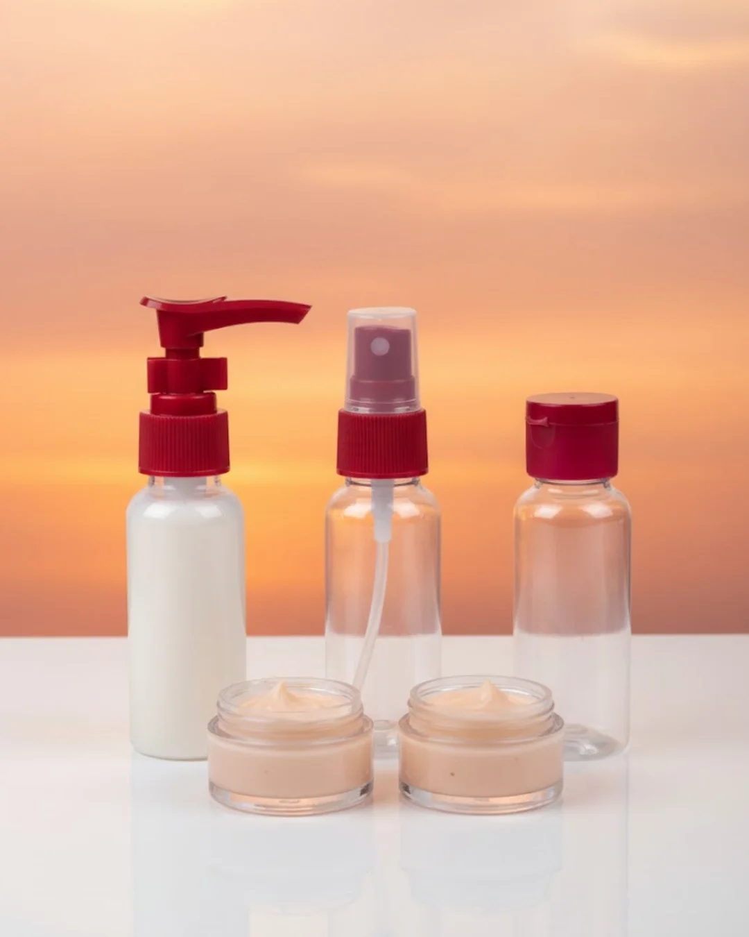 İthalat® 30 ml 5’li Seyahat Banyo Şişe Seti Sızdırmaz Tasarım