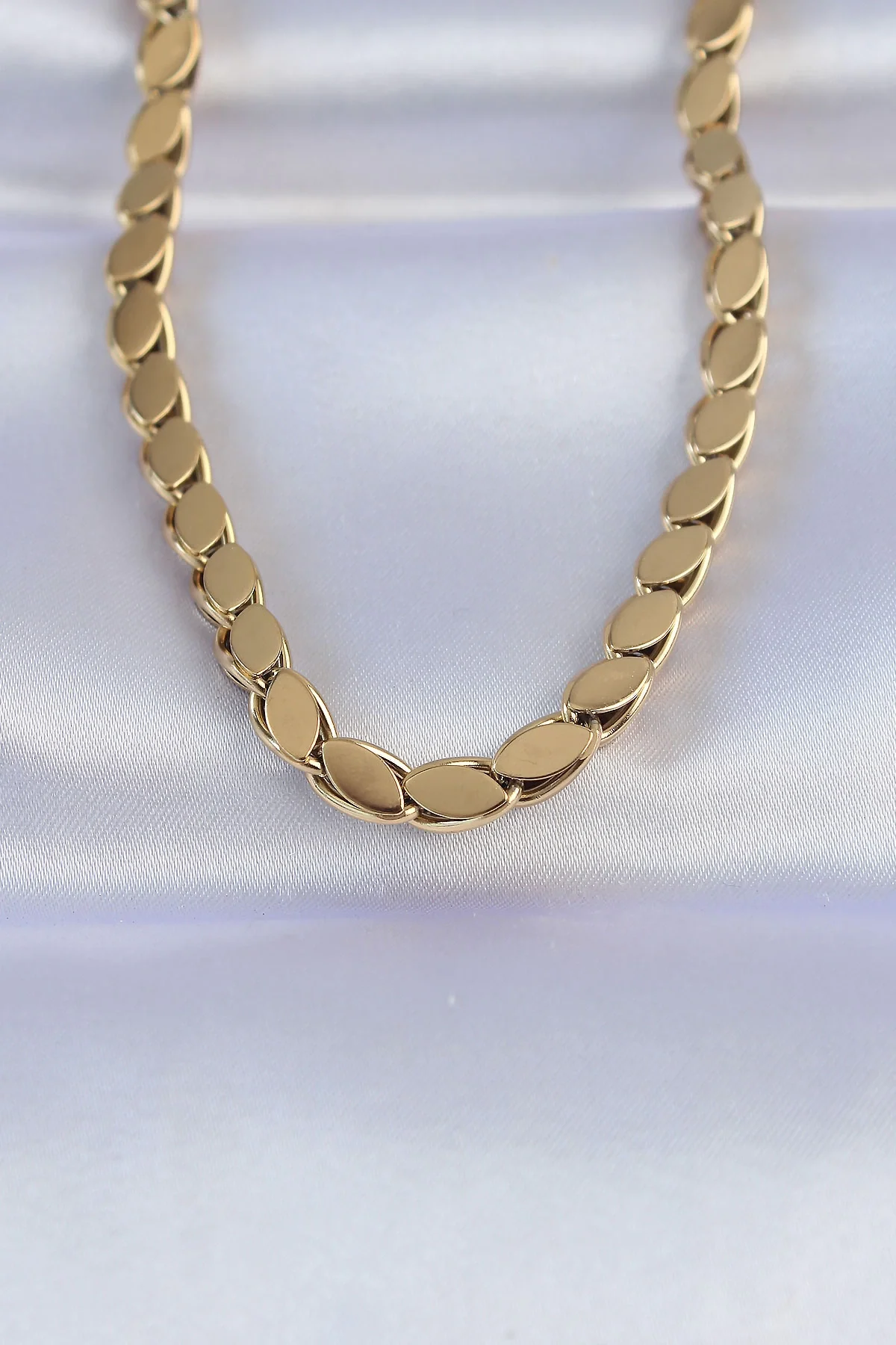 İthalat® 316L Çelik Gold Renk Arpa Model Kolye Fiyatı, Yorumları ve Özellikleri