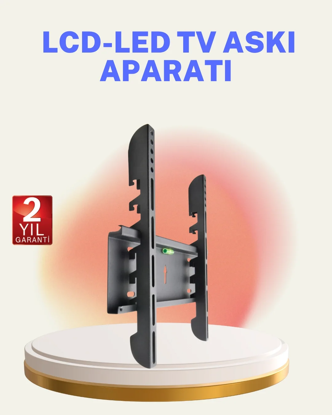 İthalat® 32 İnç LED TV Duvar Askı Aparatı Dayanıklı Metal Kolay Montaj