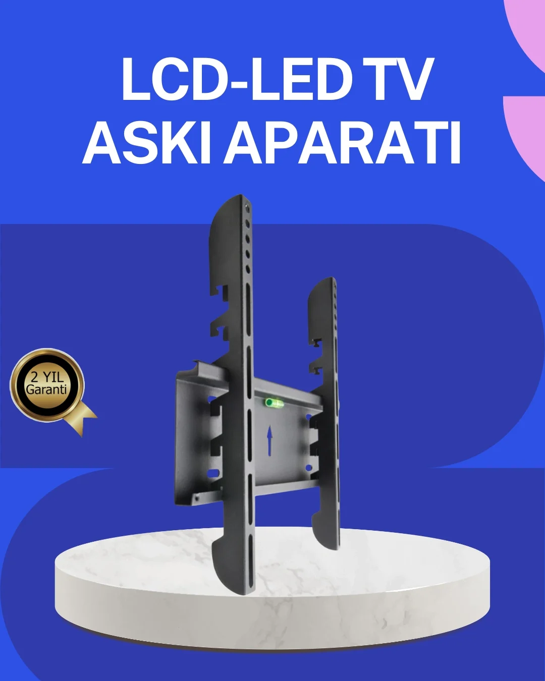 İthalat® 32” LED TV Askı Aparatı Güçlü Taşıma Kapasitesi 2 Yıl Garantili