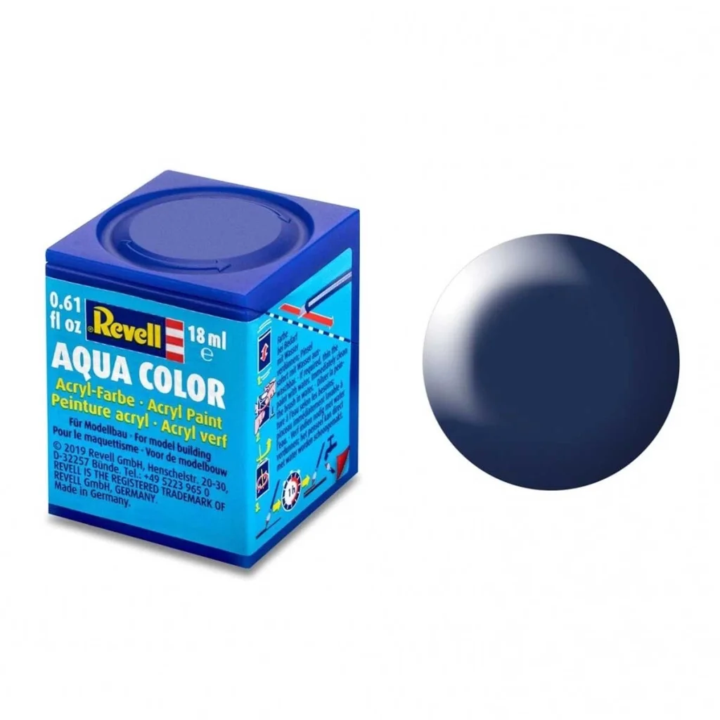 İthalat® 350 - Aqua Color Dark Blue - Silk Boya - 18 ml