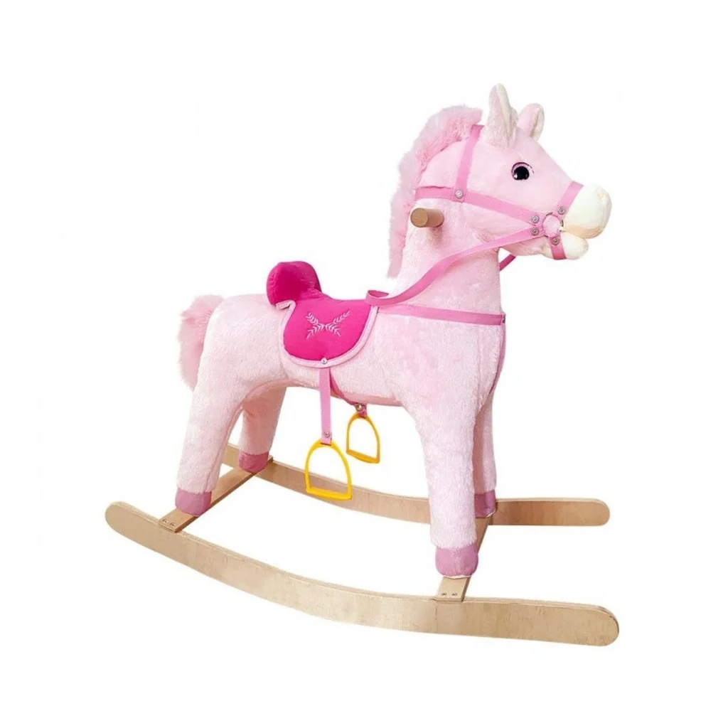 İthalat®  3505P Sallanan At 65 cm Pembe- Selay Oyuncak