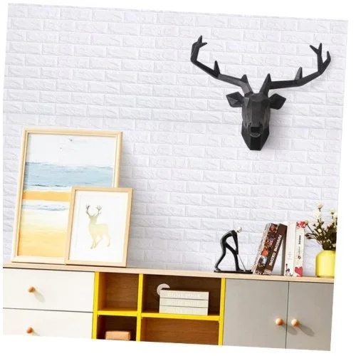 İthalat® 3D Tuğla Desenli Kendinden Yapışkanlı Duvar Paneli 58x38 cm