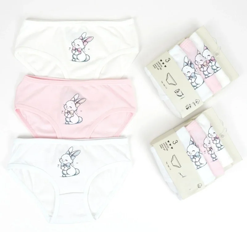 İthalat® 3lü Kız Slip Set K128668 (tek adet fiyatıdır)