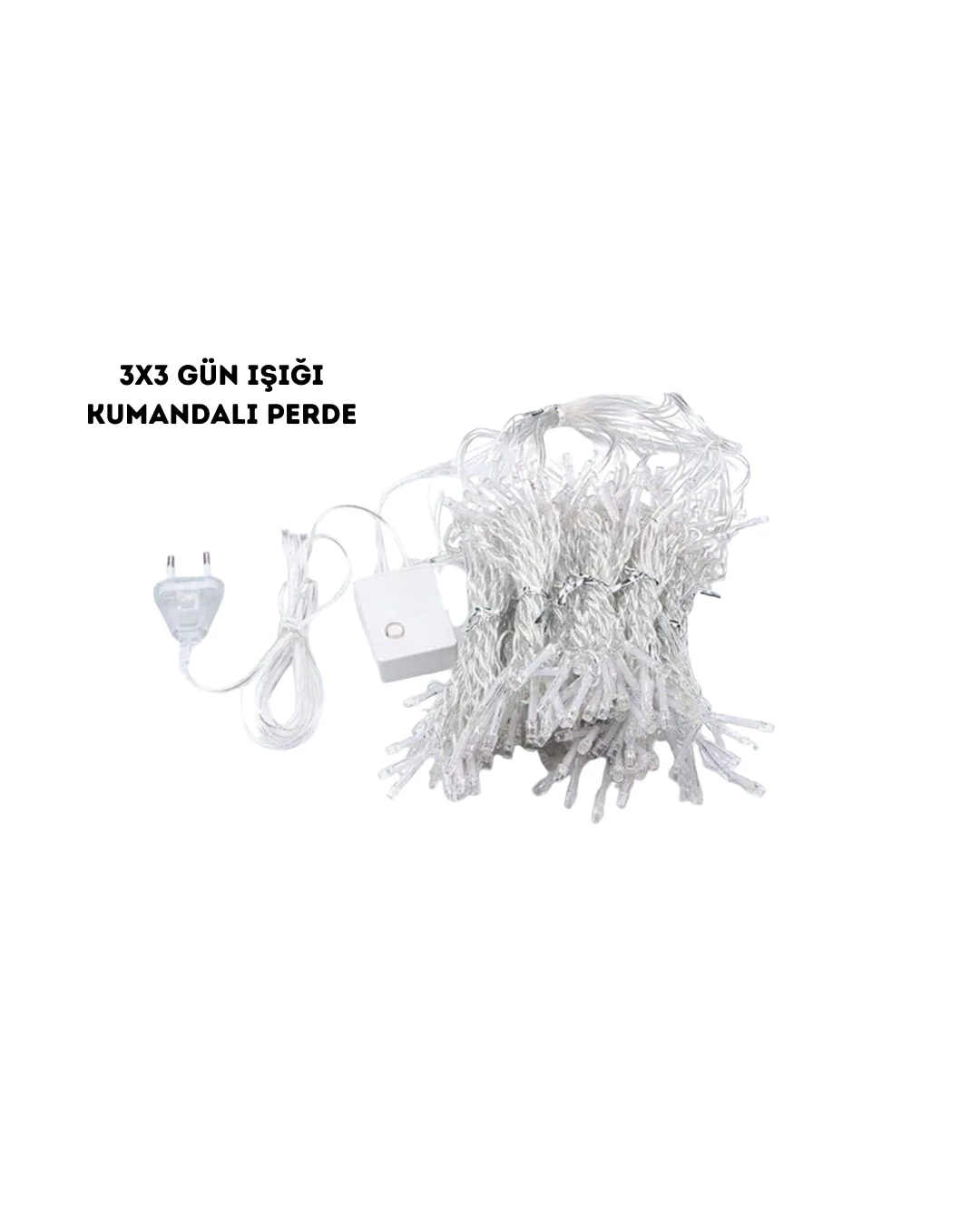 İthalat® 3X3 GÜNIŞIĞI KUMANDALI PERDE