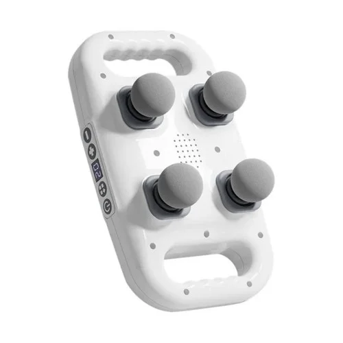 İthalat® 4 Başlıklı Masaj Tabancası - Ergonomik Derin Doku Sırt ve Boyun Masaj Aleti Ağrı ve Sızı Giderici