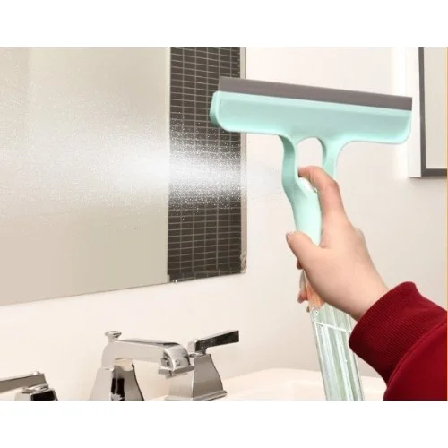İthalat® 4 in 1 Spreyli Çek Çekli Camsil ve Fırça Aparatı