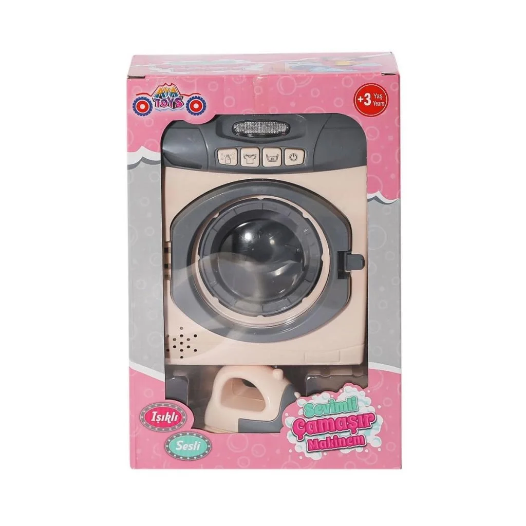 İthalat® 40302 Sesli ve Işıklı Çamaşır Makinesi -Ayatoys