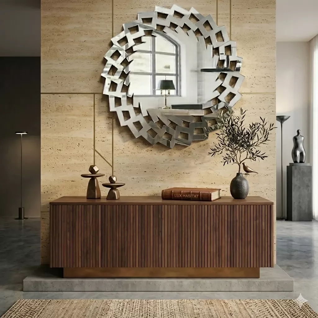 İthalat® 40x40 cm Kırılmaz Pleksi Dekoratif Duvar Aynası - Modern Geometrik Tasarım 1. Sınıf Ayna İthalat® 40x40 cm Kırılmaz Pleksi Dekoratif Duvar Aynası - Modern Geometrik Tasarım 1. Sınıf Ayna