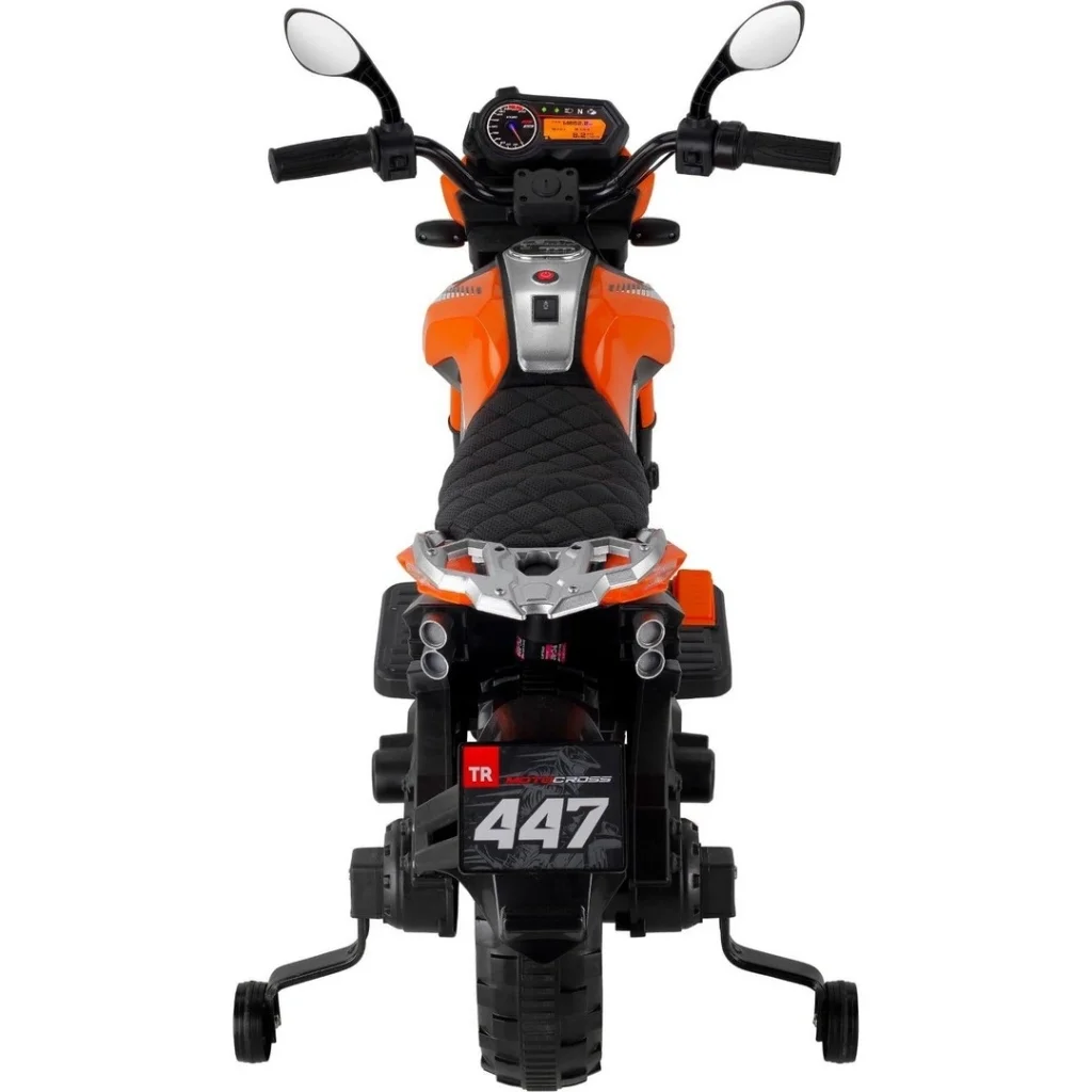 İthalat® 447 Motocross Akülü Motorsiklet 12V Turuncu