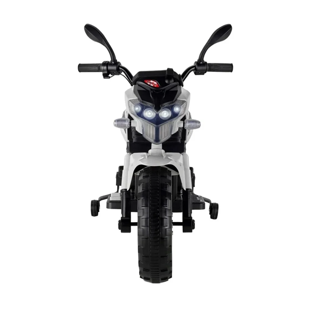 İthalat® 447 Motocross Akülü Motosiklet Beyaz
