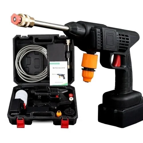 İthalat® 48V Çift Bataryalı Taşınabilir Basınçlı Yıkama Tabancası
