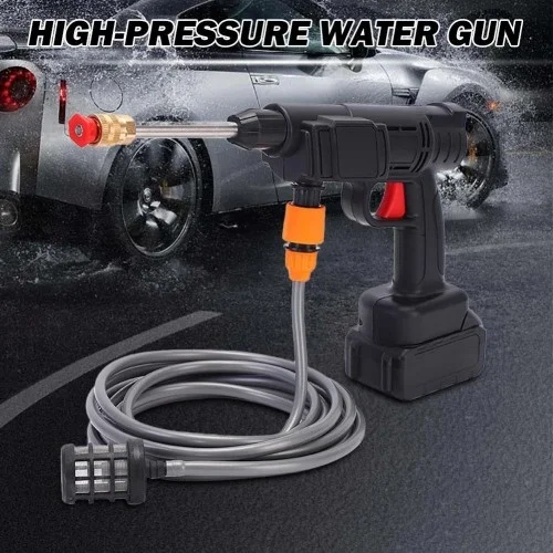 İthalat® 48V Çift Bataryalı Taşınabilir Basınçlı Yıkama Tabancası