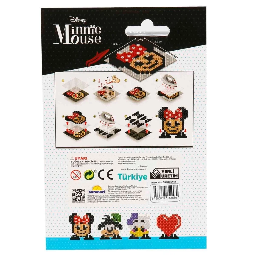4in1  Minnie Mouse Pixel Pixel Boncuk Aktivite ve Oyuncak Seti Fiyatı, Yorumları ve Özellikleri