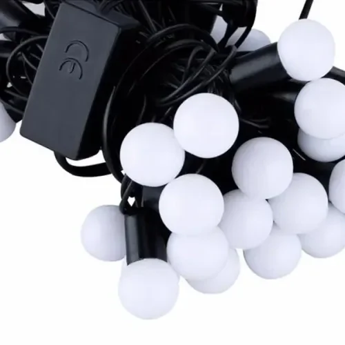 İthalat® 5 Metre 28 LED Fişli RGB Mini Top LED