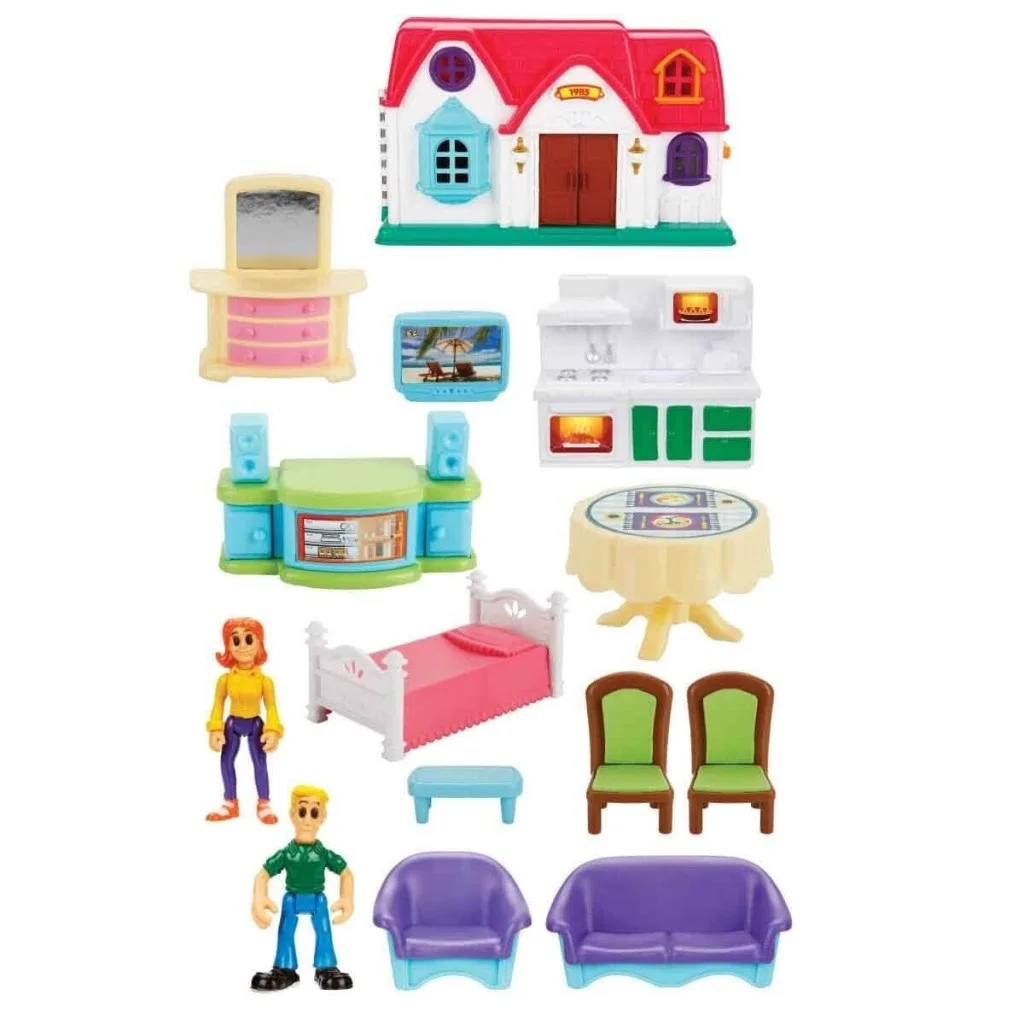 İthalat® 5676 EV OYUN SET HOME SWEET HOME 14 PRÇ