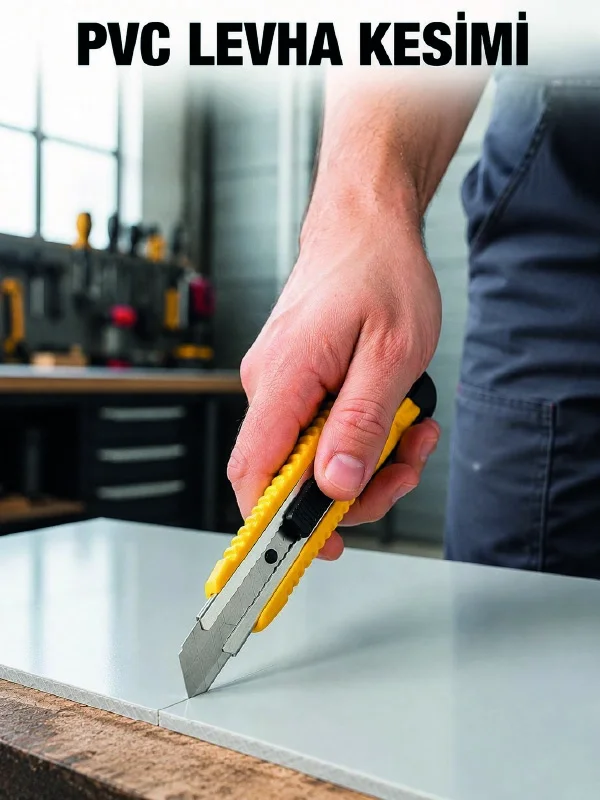 İthalat® 5’li Profesyonel Metal Falçata Seti Ergonomik Saplı Çok Amaçlı Kesici Maket Bıçağı