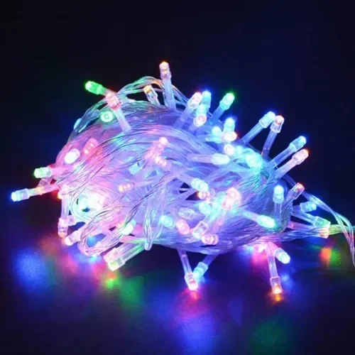 İthalat® 5m 30 LED Pilli RGB Peri LED