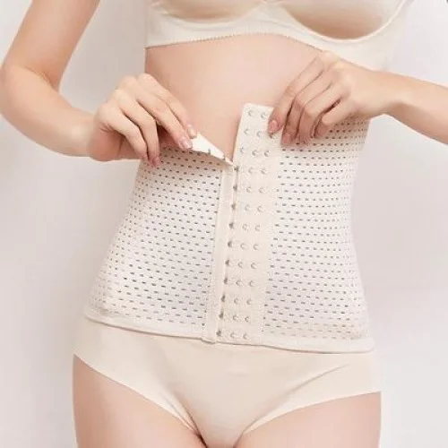 İthalat® 6 Kademe Unisex Bel Korsesi İnceltici Vücut Şekillendirici