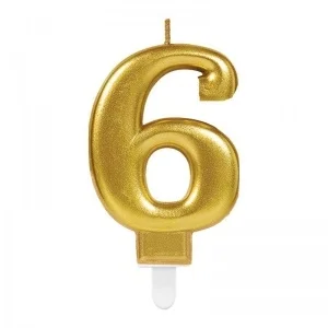 İthalat® 6 Rakam Mum Gold Renk