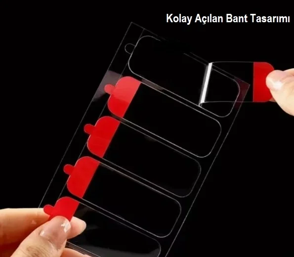 İthalat® 60 Parça Kolay Açılır Güçlü Çift Taraflı Bant 18mm*50mm