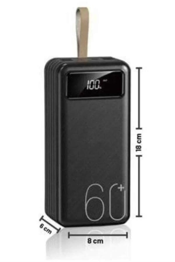 İthalat® 60.000 Mah Hızlı powerbank