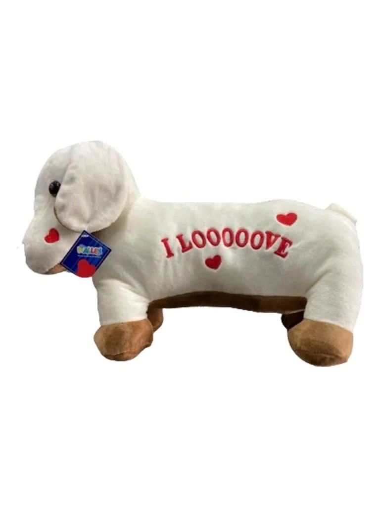 İthalat® 62203 PELUŞ 45 CM AŞIK KÖPEK YASTIK