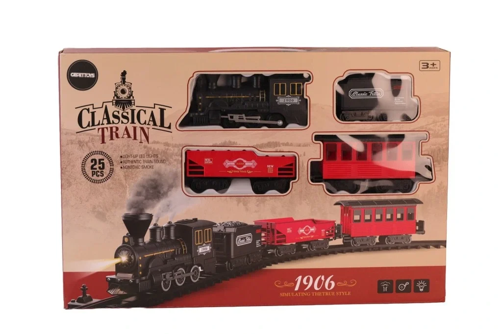 622B BUHARLI SESLİ IŞIKLI TREN SETİ 622B BUHARLI SESLİ IŞIKLI TREN SETİ