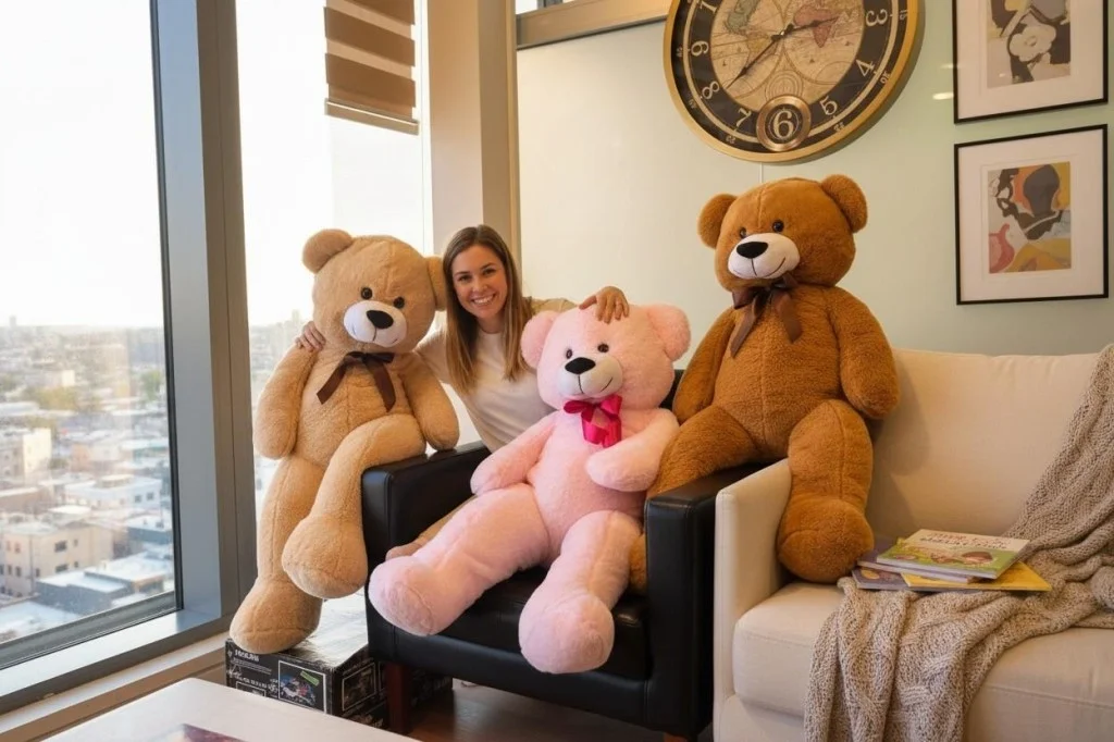İthalat® 62723 PELUŞ 100CM UZUN AYI