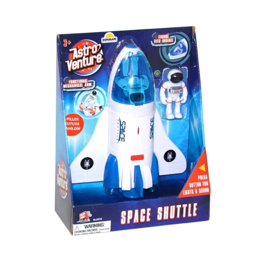 İthalat® 63112  Astro Venture Sesli Ve Işıklı Uzay Mekiği