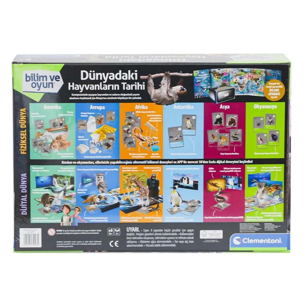 İthalat® 64093 Bilim ve Oyun - Dünyadaki Hayvanların Tarihi