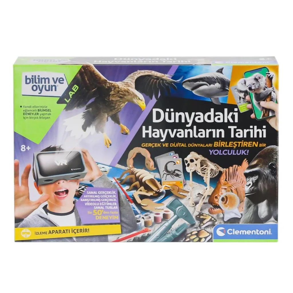 İthalat® 64093 Bilim ve Oyun - Dünyadaki Hayvanların Tarihi
