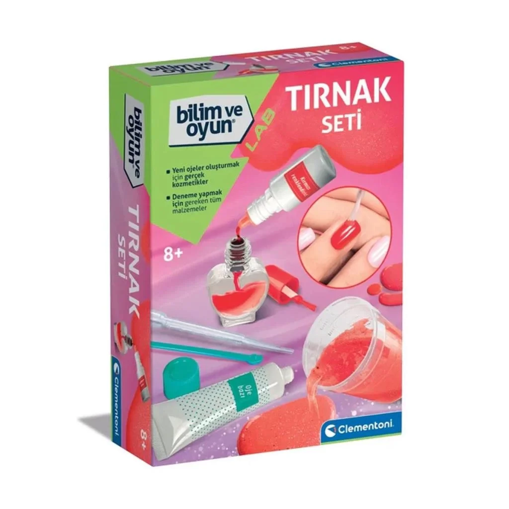 İthalat® 64332  - Tırnak Seti +7 yaş