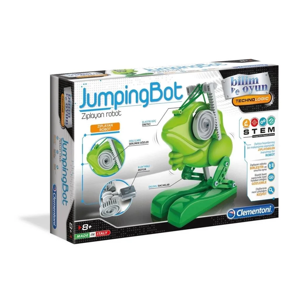 İthalat® 64956 Robotik Laboratuvarı - Jumpingbot +8 yaş