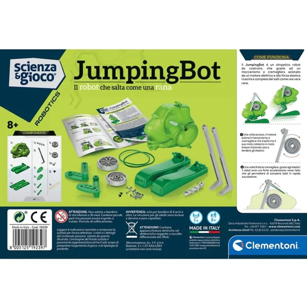 İthalat® 64956 Robotik Laboratuvarı - Jumpingbot +8 yaş