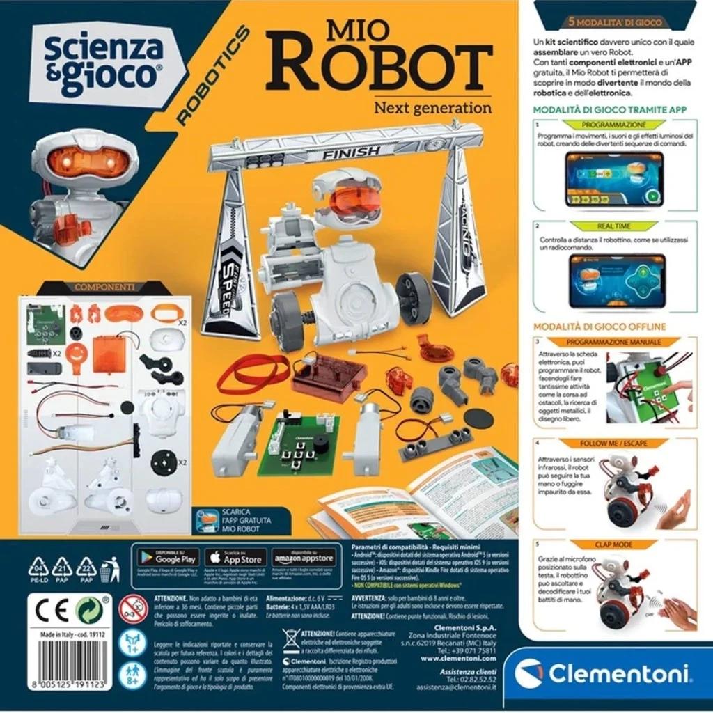 İthalat® 64957 Robotik Laboratuvarı - Mio Robot (Yeni Nesil) +8 yaş