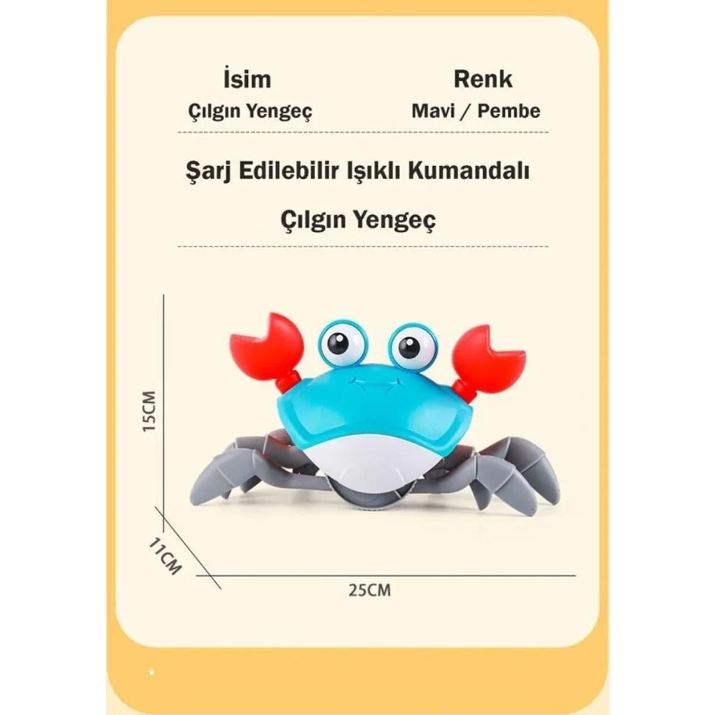 İthalat® 6721E ŞARJLI KUMANDALI YENGEÇ