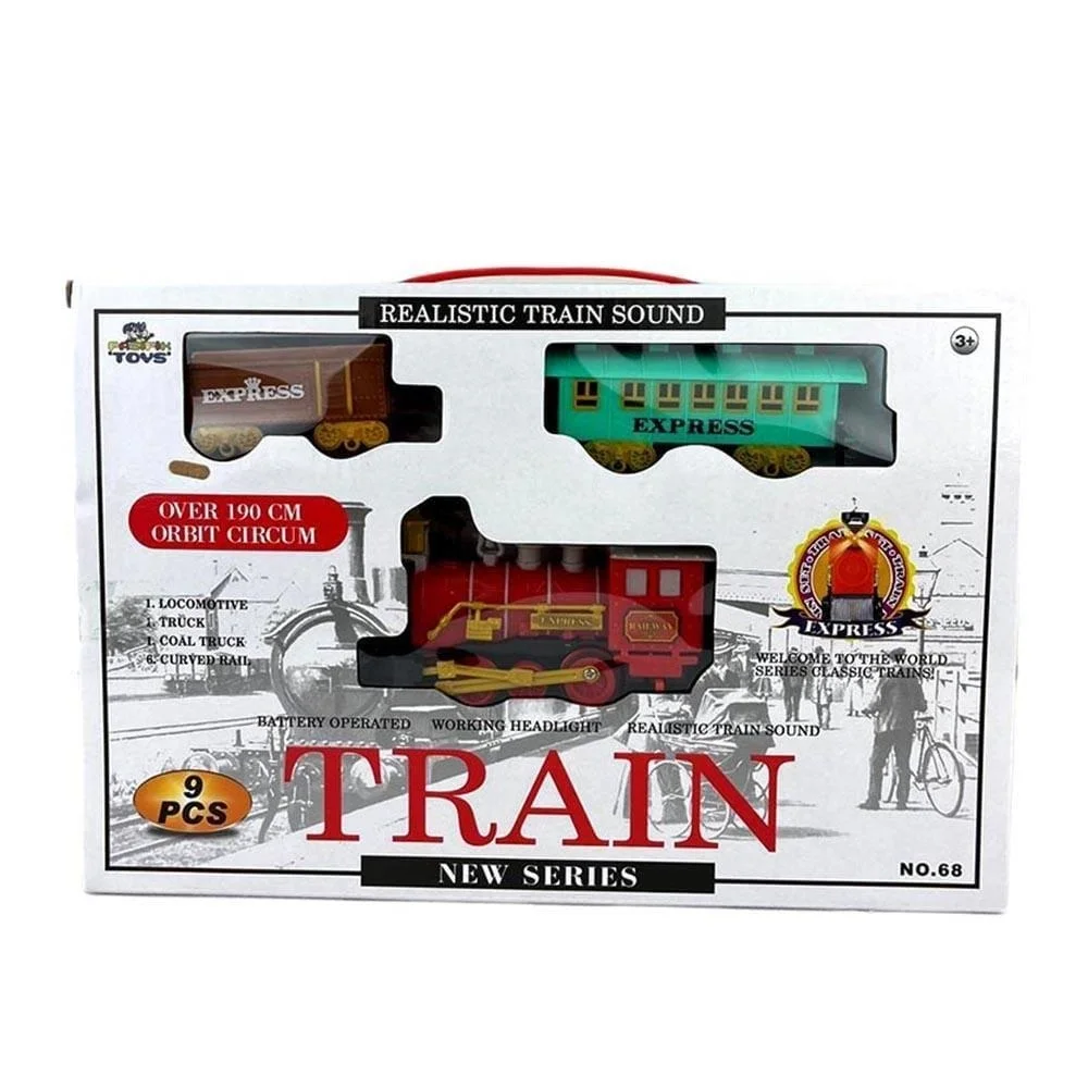 İthalat® 68 PİLLİ TREN SETİ 9 PARÇA