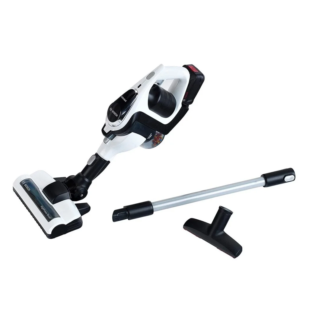 İthalat® 6812 Bosch Oyuncak Beyaz Elektrik Süpürgesi Sesli + Işıklı