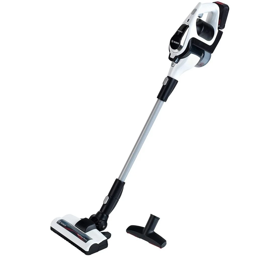 İthalat® 6812 Bosch Oyuncak Beyaz Elektrik Süpürgesi Sesli + Işıklı