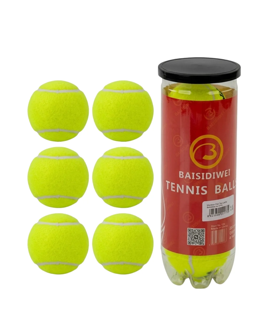 İthalat® 6’lı Tenis Topları Seti Spor ve Eğlence İçin İdeal Performans