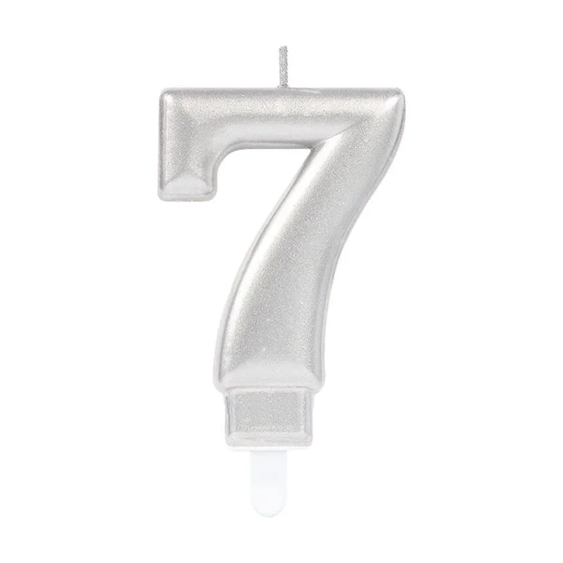 İthalat® 7 Rakam Mum Gümüş Renk
