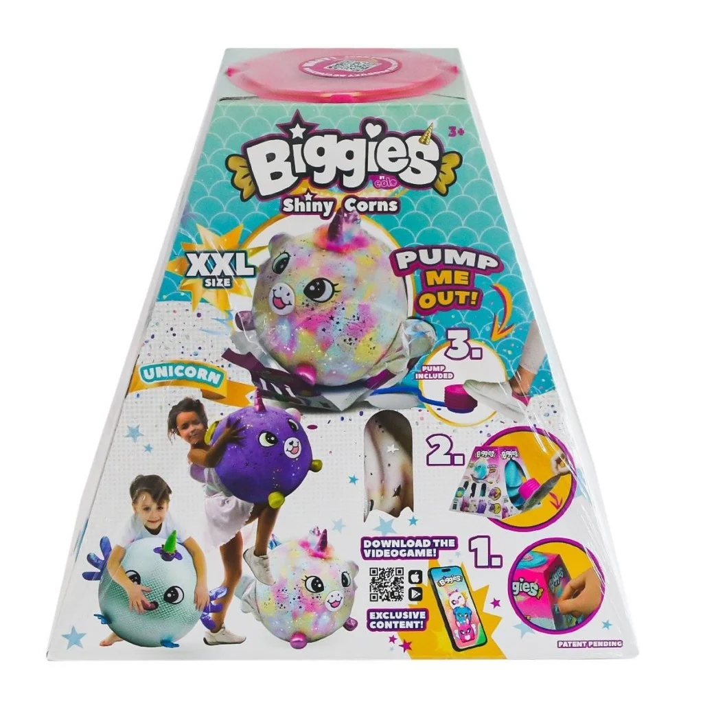 72292 Peluş Biggies Shinycorns Rainbow Unicorn Size XXL 72292 Peluş Biggies Shinycorns Rainbow Unicorn Size XXL